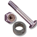 Stellring Metall Inklusive Schraube und Mutter