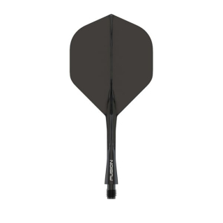 Dartfly WINMAU Fusion Black Intermediate 8783