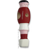 Kickerfigur aus Holz gelb, 16 mm