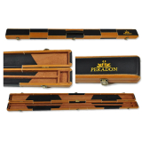 Koffer Snooker PERADON  schwarz/braun, für 3/4-geteilte Queues