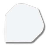 Dartfly Nylon, Standard, weiß