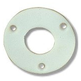 Innenrosette 3-Loch, weiß