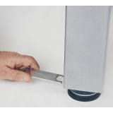 Kickertisch Garlando Tischkicker Garlando Olympic Silver mit Münzeinwurf u. Diebstahlsicherung, Dekor: schwarz/silber 110kg