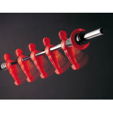 Kickertisch Garlando Tischkicker Garlando Olympic Silver mit Münzeinwurf u. Diebstahlsicherung, Dekor: schwarz/silber 110kg