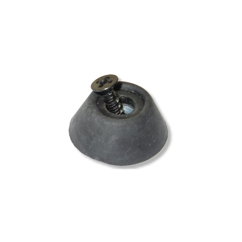JR Products 10404 Gummifuß – Ersatz Für Kolben-Türhalter, Lebenslange Garantie